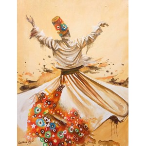 Naushad Alam, 18 x 24 Inch, Oil on Canvas, Figurative Painting, AC-NAL-209
